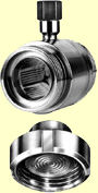 Мембранный разделитель с коническим или резьбовым штуцером (подключение к молокопроводу)