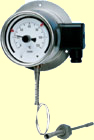 Контактный показывающий термометр класс 1.5 в корпусе из высококачественной стали с байонетным соединением