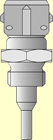 JUMO VIBROtemp - ввинчивающийся термометр сопротивления со штекерным подключением