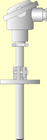 Вставной термометр сопротивления с присоединительной головкой формы B